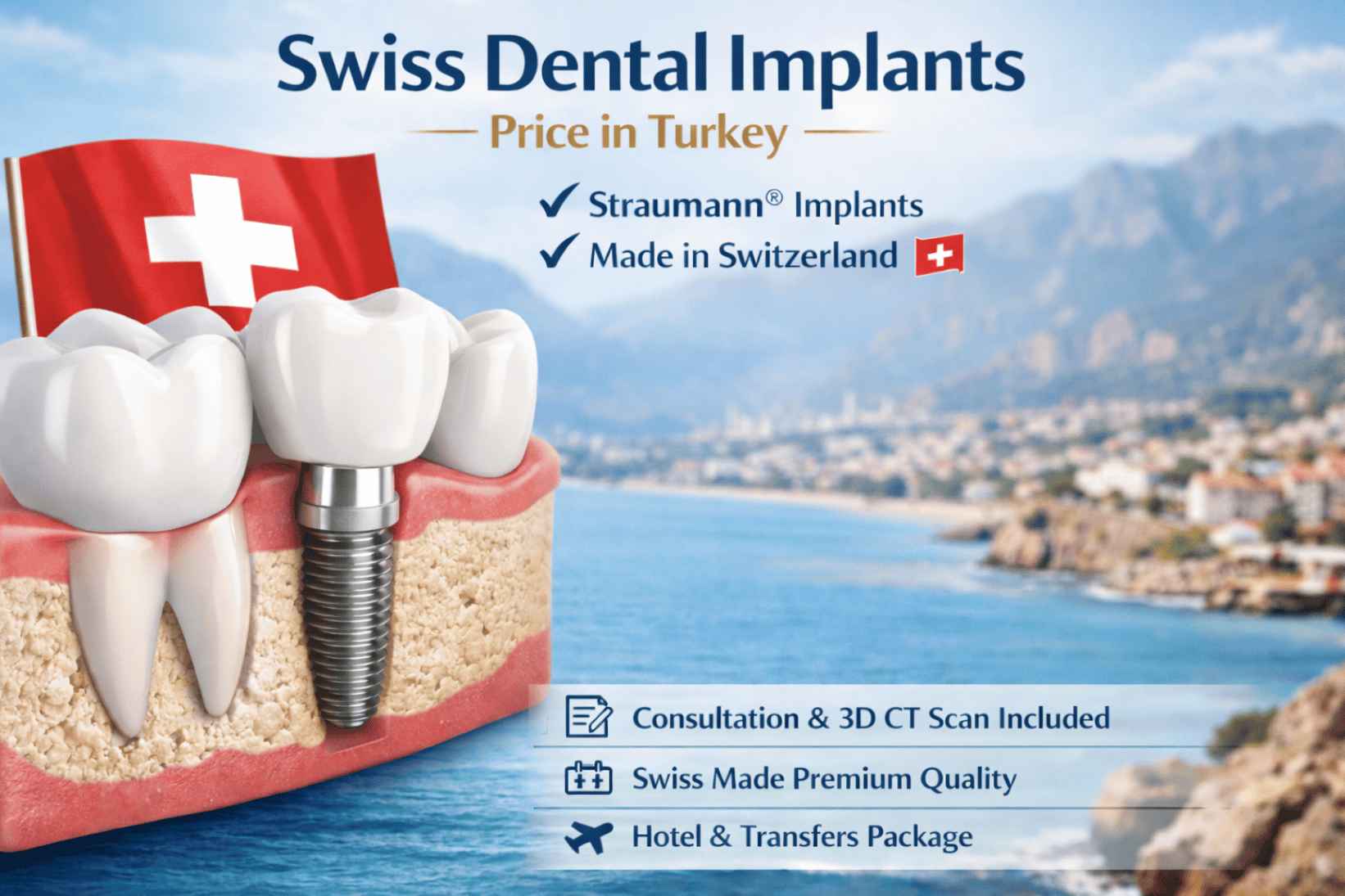 Swiss Dental Implants Price in Turkey